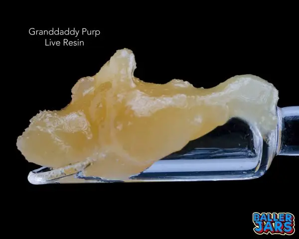 BALLER JAR LIVE RESIN – GRANDDADDY PURP (5grams)