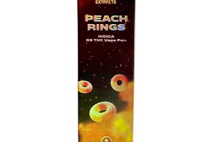 HONEY BADGER VAPE PEN - PEACH RINGS (2G)