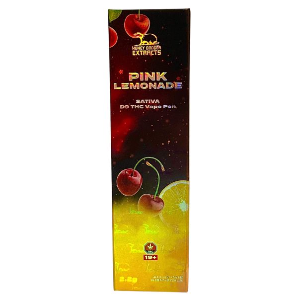 HONEY BADGER VAPE PEN - PINK LEMONADE (2G)