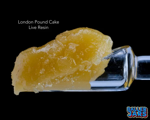 BALLER JAR LIVE RESIN – LONDON POUND CAKE (5 gram)