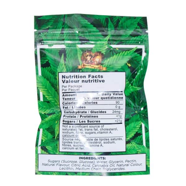 BONNIE & CLYDE GUMMIES – (420-MG-THC) ORANGE