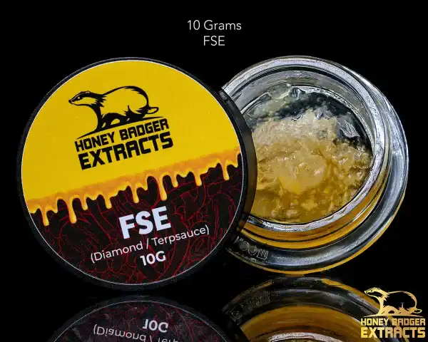 HONEY BADGER FSE BALLER JAR – GUSH MINTZ (10 GRAM)