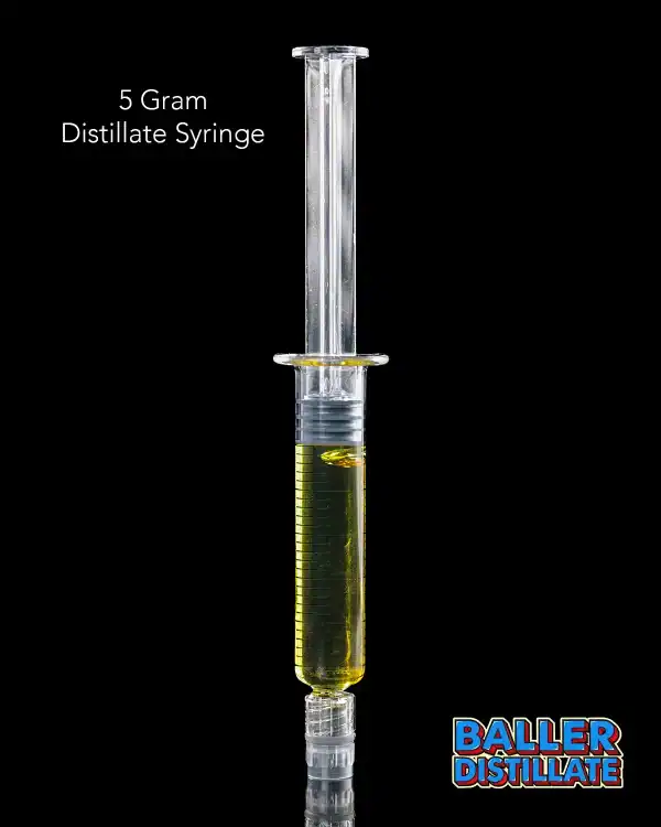 BALLER DISTILLATE SYRINGE – CLEMENTINE (5 GRAM)