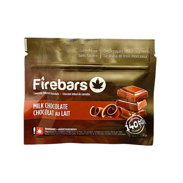 FIRE BARS – (140-MG-THC) MILK CHOCOLATE