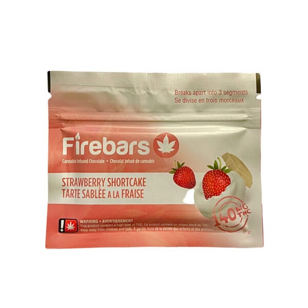 FIRE BARS – (140-MG-THC) STRAWBERRY SHORTCAKE