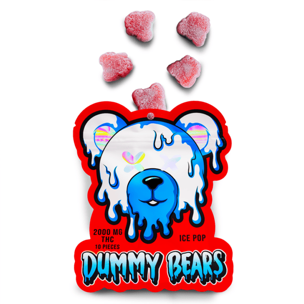 DUMMY BEARS GUMMYS (2000-MG-THC) – ICE POP