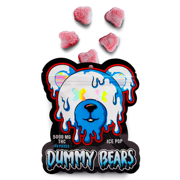 DUMMY BEARS GUMMYS (5000-MG-THC) – ICE POP