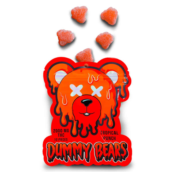 DUMMY BEARS GUMMYS (2000-MG-THC) – TROPICAL PUNCH