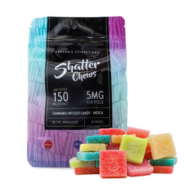 ee_chews_150_indica1 EUPHORIA SHATTER CHEWS – (150-MG-THC) ASSORTED INDICA