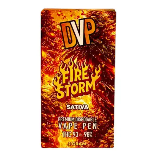 DVP DISPOSABLE VAPE – FIRE STORM (2 GRAM)